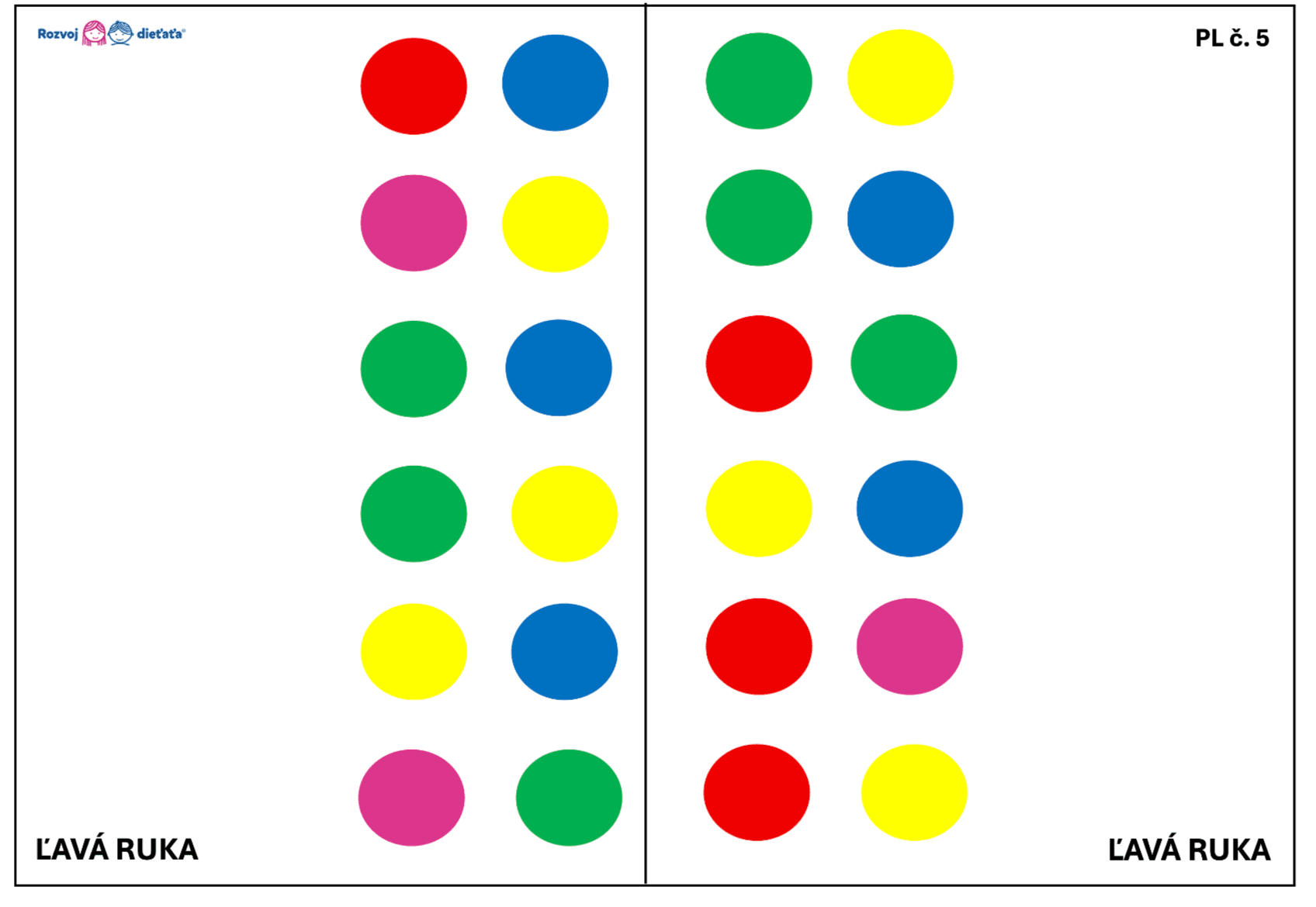 PDF - Praxia prstov - čísla a farby