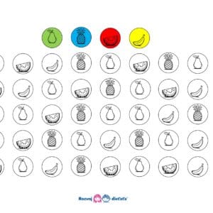 PDF - FAREBNÉ PALIČKY - tréning pozornosti a motorickej koordinácie