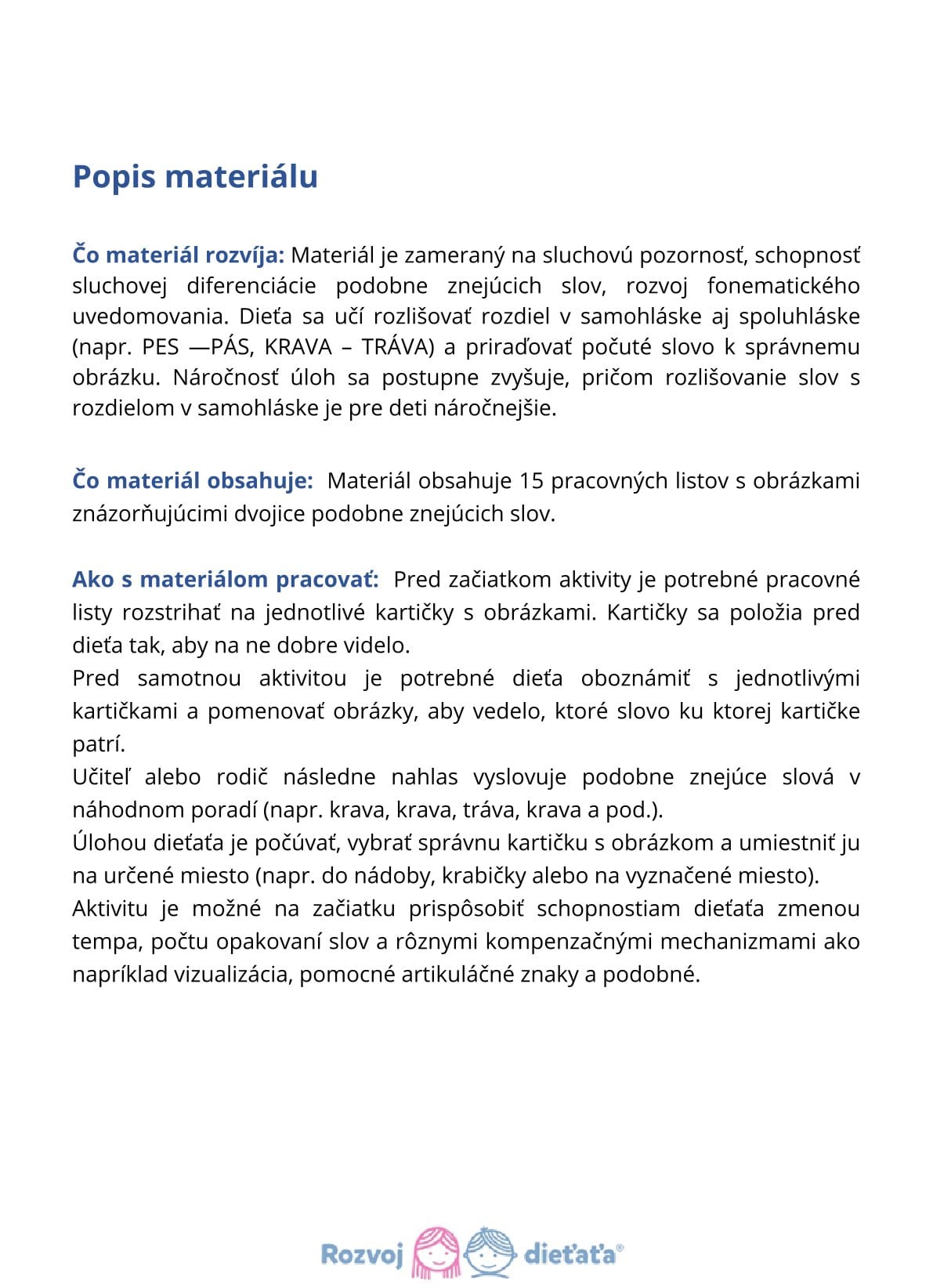 PDF - Sluchová diferenciácia slov – Obrázok 3
