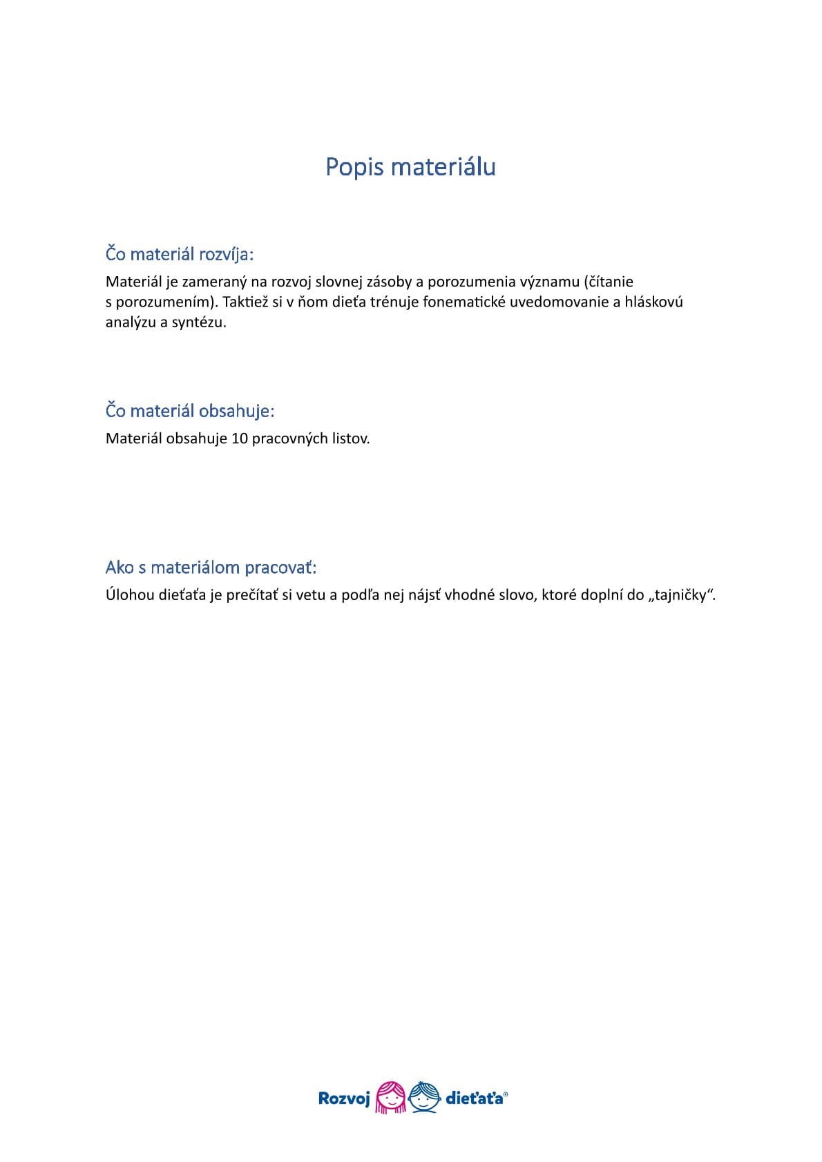 PDF - NÁJDI A NAPÍŠ SPRÁVNE SLOVO – Obrázok 2