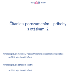 PDF - Čítanie s porozumením – príbehy s otázkami 2.